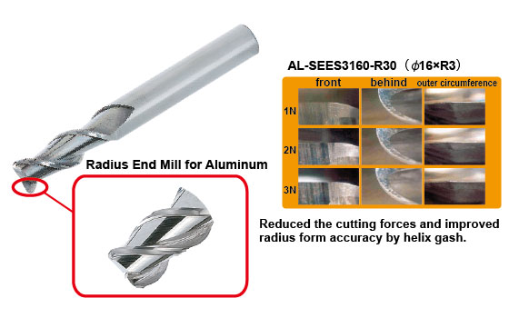 Radius End mill