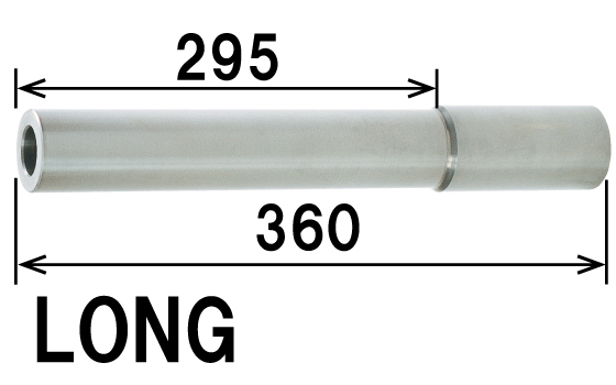 Maximum overhang length is 338mm (In case of tool diameter 32mm)