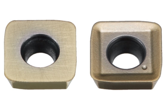 E class grinded inserts reduce initial wear and achieve long tool life