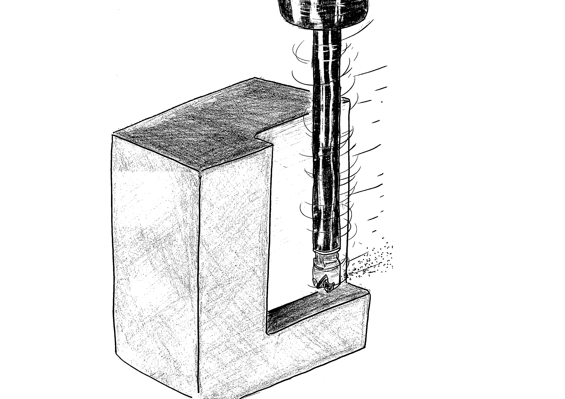 突き出し長さ10Dの仕上げ加工で、加工面良好！コスパも◎！