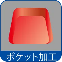 ポケット加工