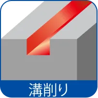 溝削り